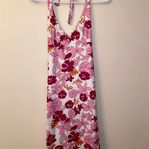 Medium, halter, floral dress